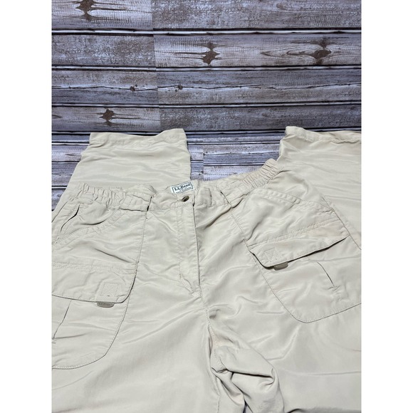 LL Bean Lightweight Outdoor Pants Size L - Picture 1 of 6